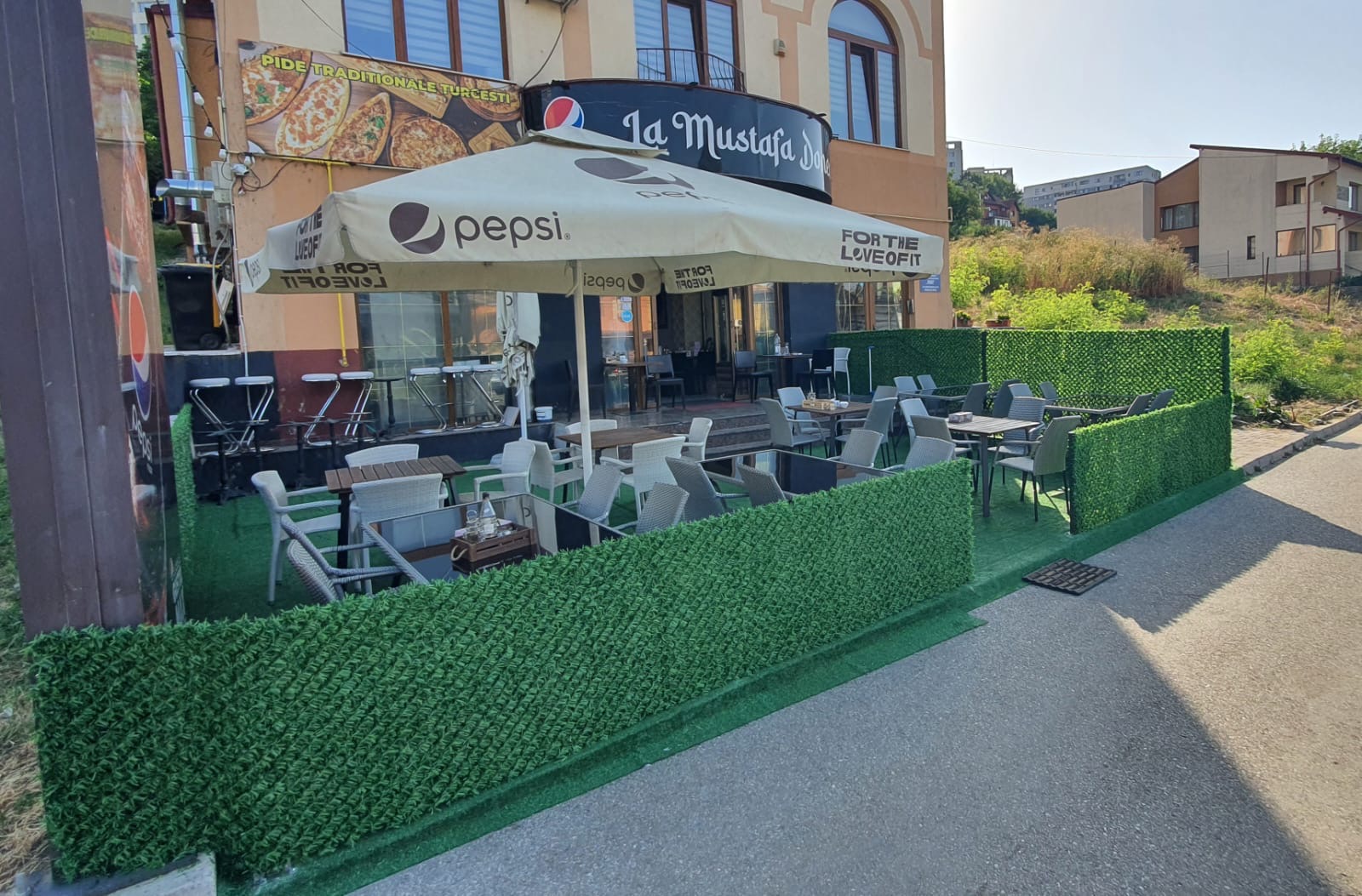 Plasa gard viu artificial