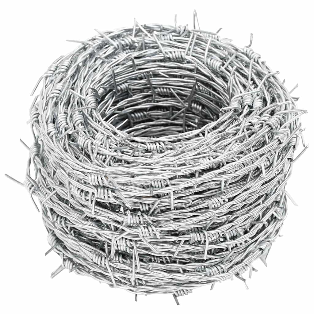 Sârmă ghimpată zincată 2.0 mm, rolă 100 ml - imagine 3