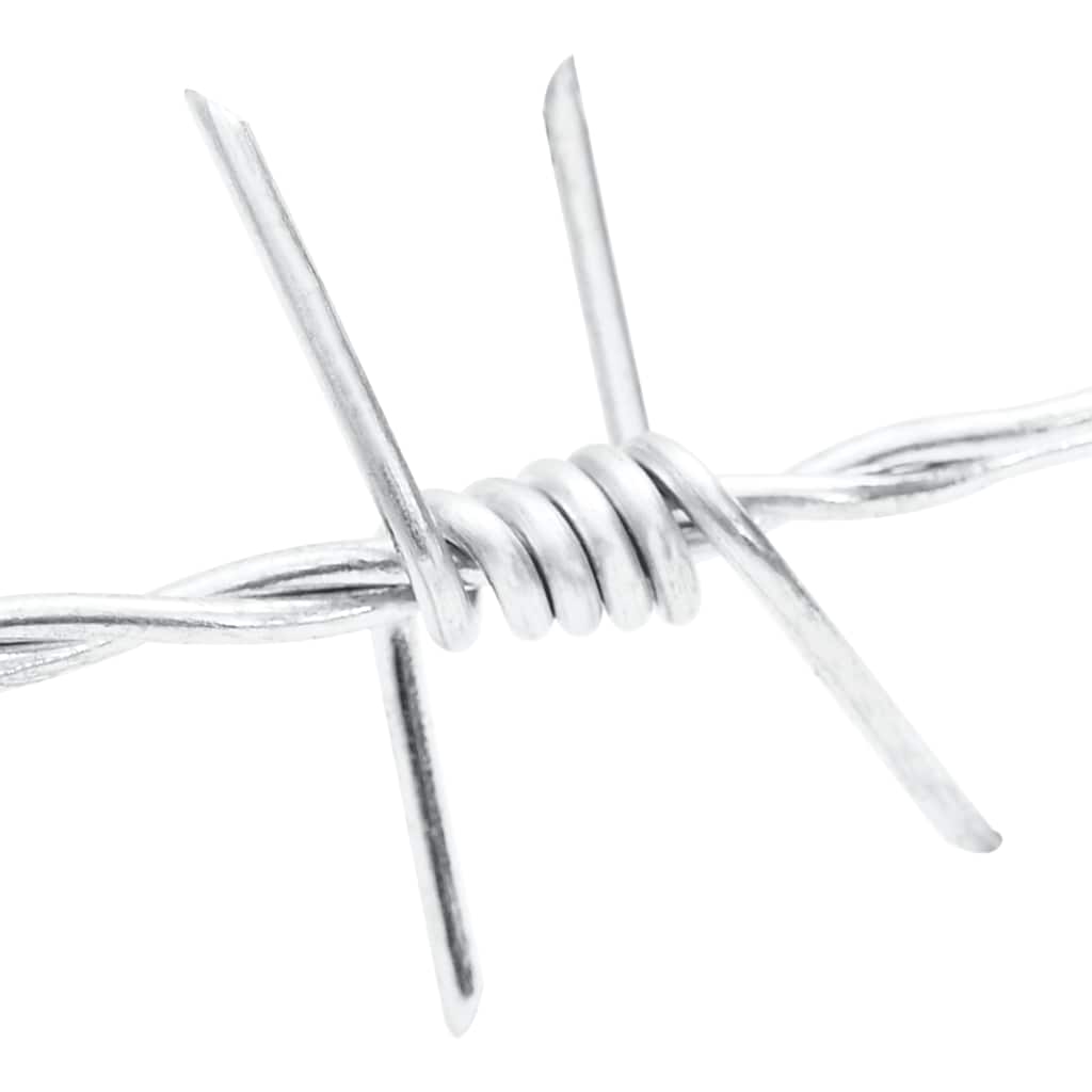 Sârmă ghimpată zincată 2.0 mm, rolă 100 ml - imagine 2